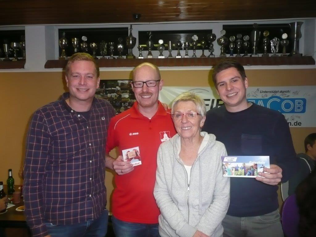 von links nach rechts: Christian Tyrock, Lars Röthemeyer, Irene Bühlmeyer und Hendrik Tyrock